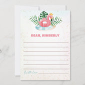 Carte de vœux pour capsule temporelle de fête d'an (Devant)