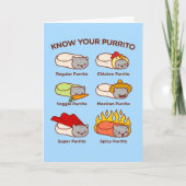 Carte de voeux pour chat amusant : CONNAISSEZ VOTR (Devant)