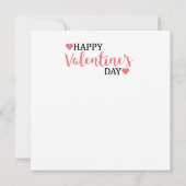 Carte de voeux pour chien de la Saint-Valentin (Dos)