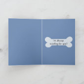 Carte de voeux pour chien de Shiba Inu (Intérieur)