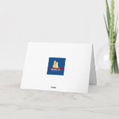 Carte de voeux pour chiens de la Saint-Valentin (Dos)