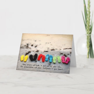 Carte de voeux pour des petits-enfants ou des