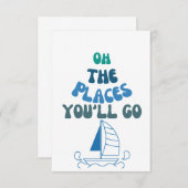 Carte de vœux pour enfants  (Devant / Derrière)