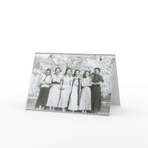 Carte de voeux pour filles Wainwright