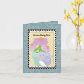 Carte de voeux pour grand-fille (Fleur jaune)