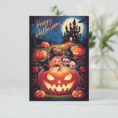 Carte de voeux pour Halloween #6 (Debout devant)
