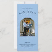 Carte de voeux pour Hanouka (Devant)