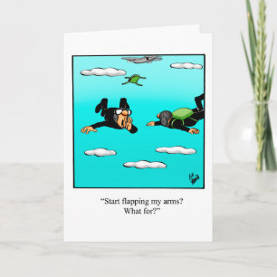 Carte de voeux pour Humour