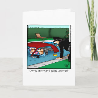 Carte de voeux pour Humour d'anniversaire amusant