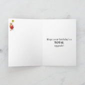 Carte de voeux pour Humour d'anniversaire amusant (Intérieur)