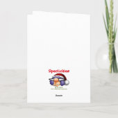 Carte de voeux pour Humour de Noël amusant (Dos)