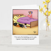 Carte de voeux pour Humour de retraite amusant "Sp (Fleur jaune)