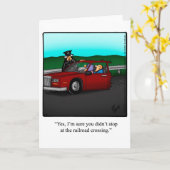 Carte de voeux pour Humour en contact (Fleur jaune)