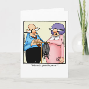 Carte de voeux pour Humour en contact