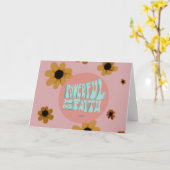 Carte de voeux pour la CONVENTION RÉGIONALE de 202 (Fleur jaune)