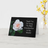 Carte de voeux pour la fête des grands-parents (Fleur jaune)