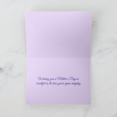 Carte de vœux pour la fête des mères (Intérieur)