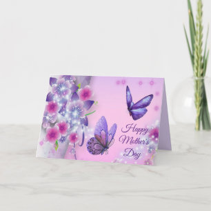 Carte de vœux pour la fête des mères