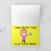 Carte de voeux pour la fête des mères (Intérieur)