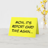 Carte de voeux pour la fête des mères (Fleur jaune)