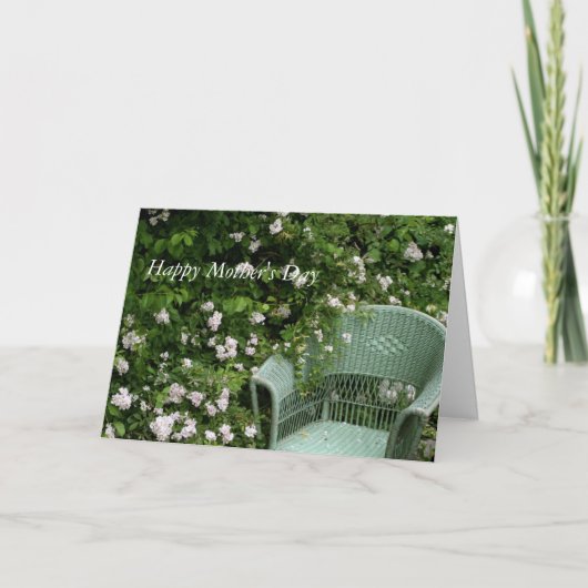 Carte de voeux pour la fête des mères (Devant)