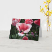 Carte de voeux pour la fête des mères (Fleur jaune)