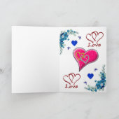 Carte de voeux pour la fête des mères (Intérieur)