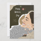 Carte de voeux pour la Fête des Mères (Devant)