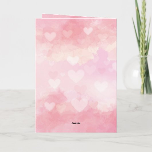 Carte de voeux pour la fête des mères avec devis (Dos)