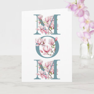 Carte de voeux pour la fête des mères de Magnolia