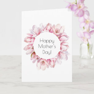 Carte de voeux pour la fête des mères de Magnolia