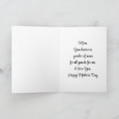 Carte de voeux pour la Fête des Mères Hamster (Intérieur)