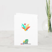 Carte de voeux pour la fête des mères heureuse "Ma (Dos)