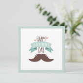 Carte de vœux pour la fête des pères (Debout devant)