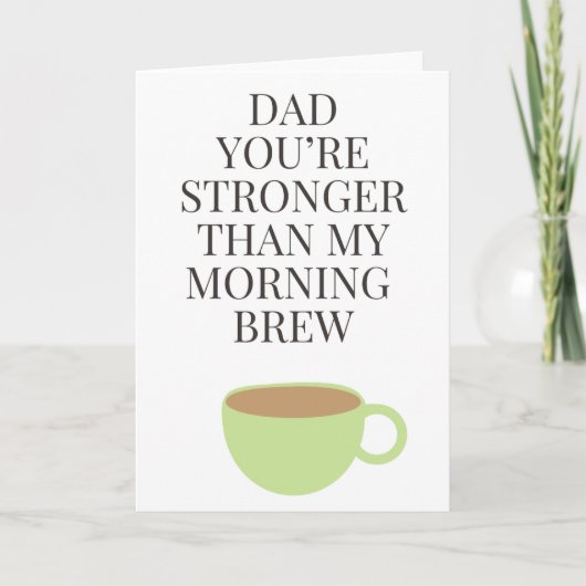 Carte de vœux pour la fête des pères et l'annivers (Devant)