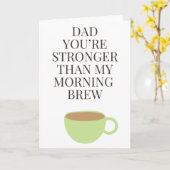 Carte de vœux pour la fête des pères et l'annivers (Fleur jaune)