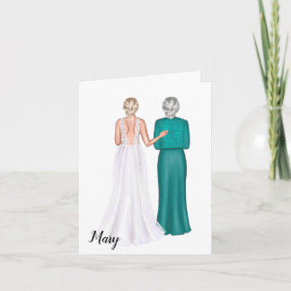 Carte de voeux pour la future belle-mère sur le ma