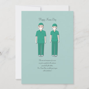 Carte de vœux pour la Journée des infirmières