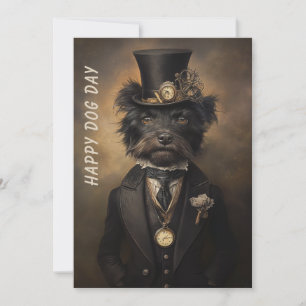 Carte de vœux pour la journée du chien – Cadeau dr