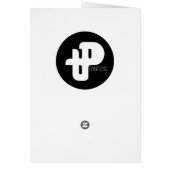 Carte de voeux pour la mine d'abeilles (Dos)