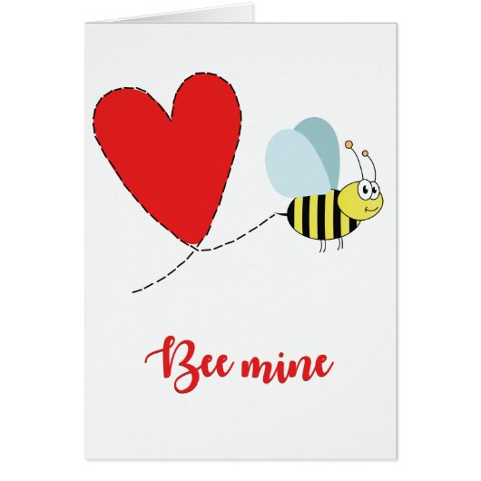 Carte de voeux pour la mine d'abeilles (Devant)