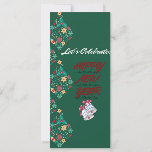 Carte de voeux pour la nouvelle année (Devant)