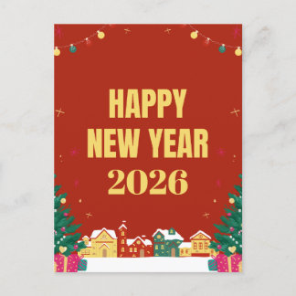 Carte de vœux pour la nouvelle année 2026 – Carte