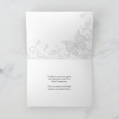 Carte de voeux pour la première communion Peach Ba (Intérieur)