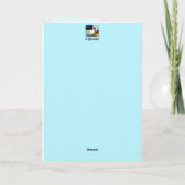 Carte de voeux pour la retraite de la maternelle (Dos)