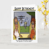 Carte de voeux pour la retraite de l'écureuil (Fleur jaune)