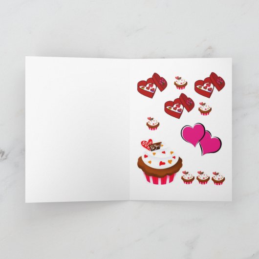 Carte de voeux pour la Saint-Valentin (Intérieur)