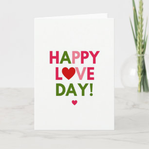 Carte de vœux pour la Saint-Valentin