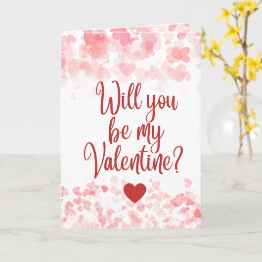 Carte de vœux pour la Saint-Valentin (Fleur jaune)