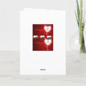 Carte de voeux pour la Saint-Valentin (Dos)